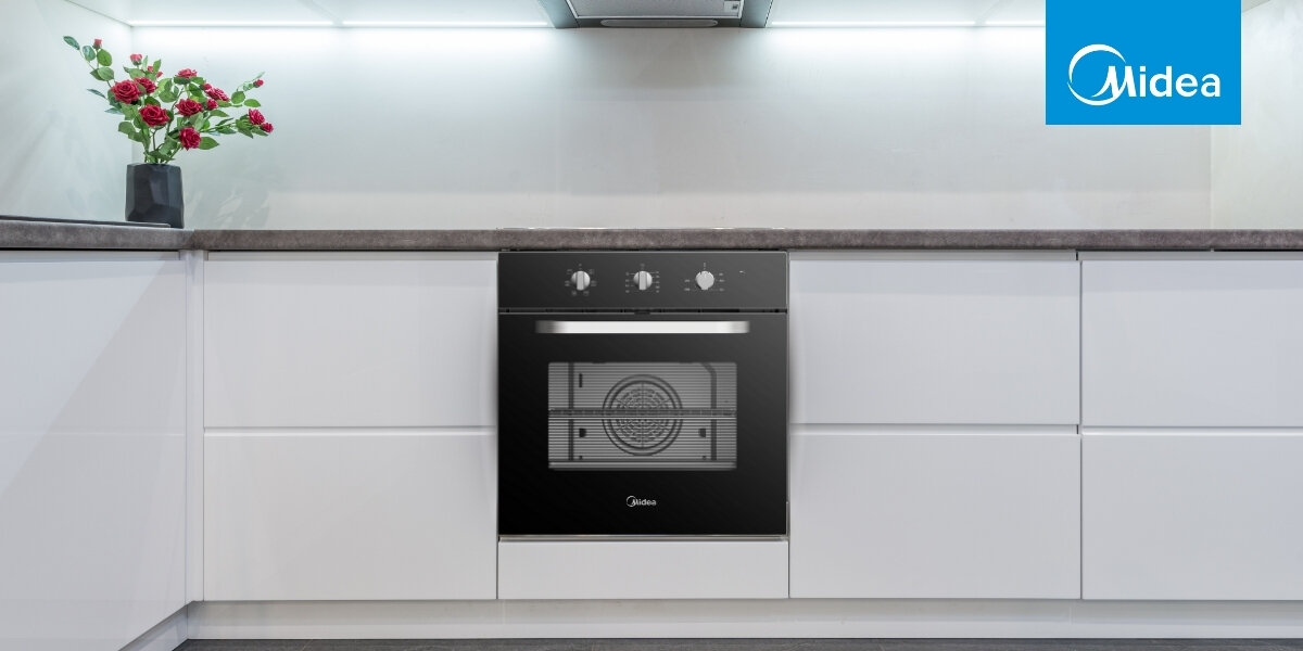 PIEKARNIK MIDEA MO655BK Intuicyjne sterowanie niezawodność łatwe szybkie ustawienia czasu pieczenia lampka kontrolna oświetlenie wnętrza Łatwe czyszczenie i energooszczędność emalia łatwoczyszcząca wilgotna ściereczka usuwanie zabrudzeń wskaźnik efektywności efektywna praca Różnorodne funkcje 6 rozmrażanie grill konwekcja wentylator tryb ECO równomierne pieczenie Elegancja i funkcjonalność design styl wygląd pojemne wnętrze 65 litrów duża przestrzeń oświetlenie wnętrza komfortowy dostęp