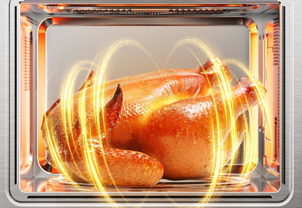 Kuchenka mikrofalowa MIDEA MBMTG925EBK 900W średnica 31.5 cm pojemność 25l Czarny efektywne podgrzewanie, gotowanie i rozmrażanie, szybki czas, precyzja