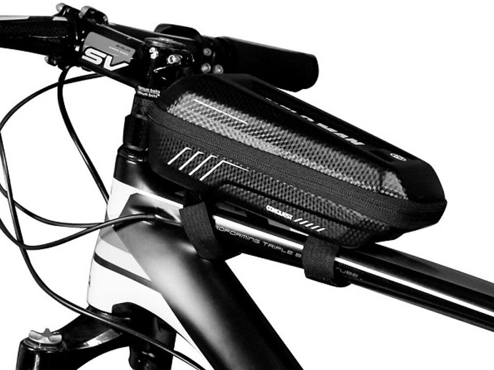 Torba rowerowa WildMan E5S stabilna rama przestrzeń przedmioty klucze portfel dostęp