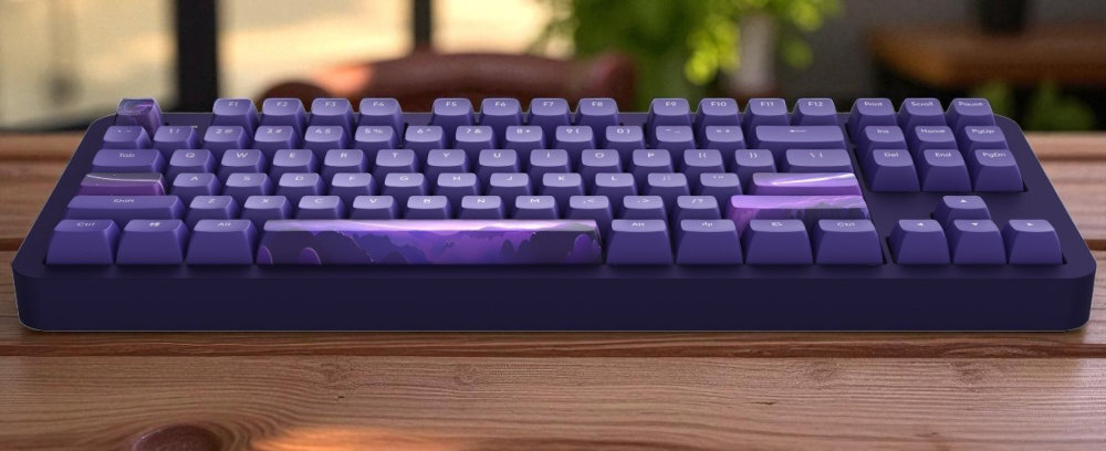 DARK PROJECT Alu Celestial klawiatura na blacie