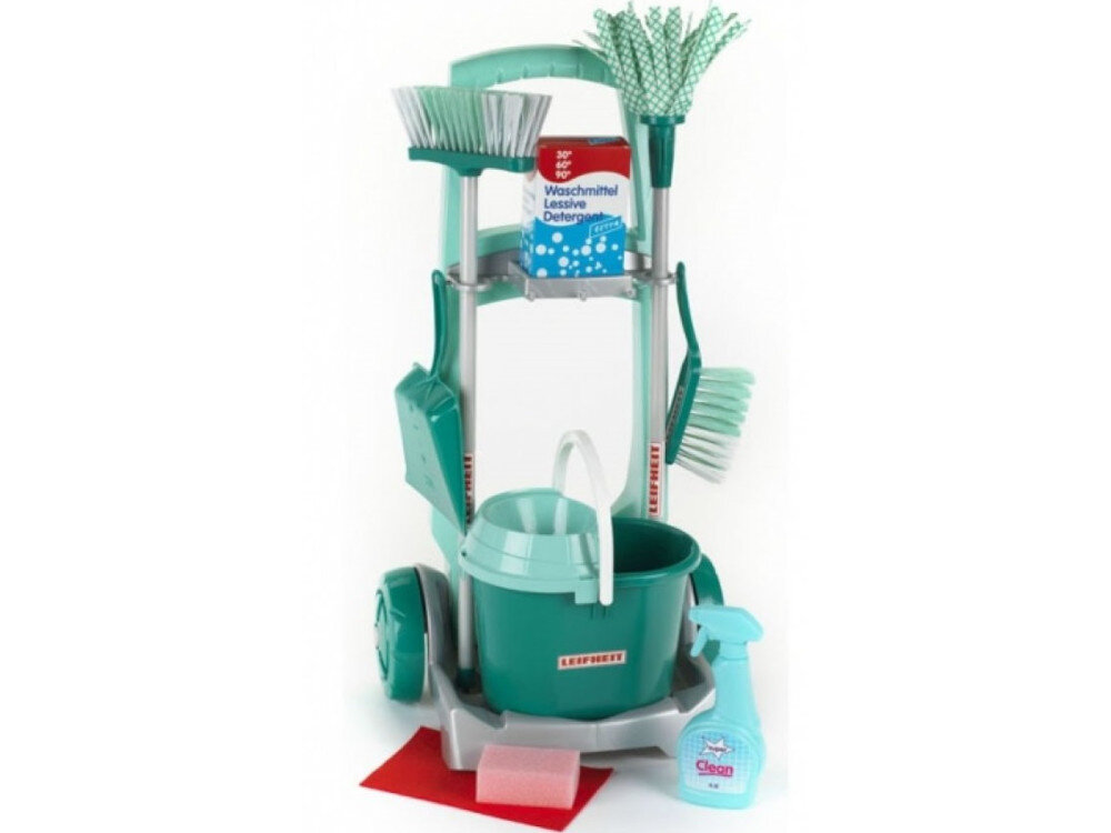 Zestaw do sprzątania KLEIN Leifheit 6562 wcielanie się w dorosłych imitacja sprzętów