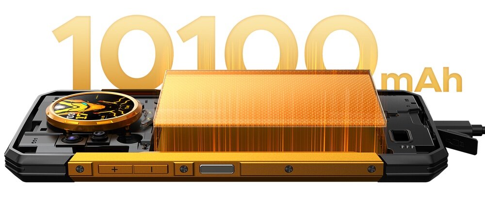 DOOGEE S200X bateria 10100 mAh szybkie ładowanie 33W długa praca