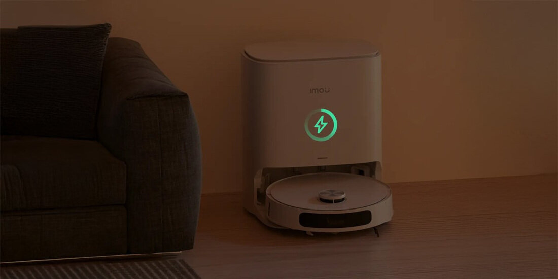 Robot sprzątający IMOU Vacuum Cleaner RV3 Długotrwała praca cicha wydajność akumulator pojemność czas poziom hałasu cicha praca rozwiązanie efektywność komfort wygoda