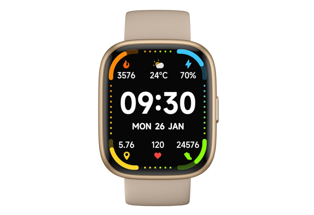 Smartwatch MAXCOM Ecowatch 6 tryby, aplikacja, doradca zdrowotny