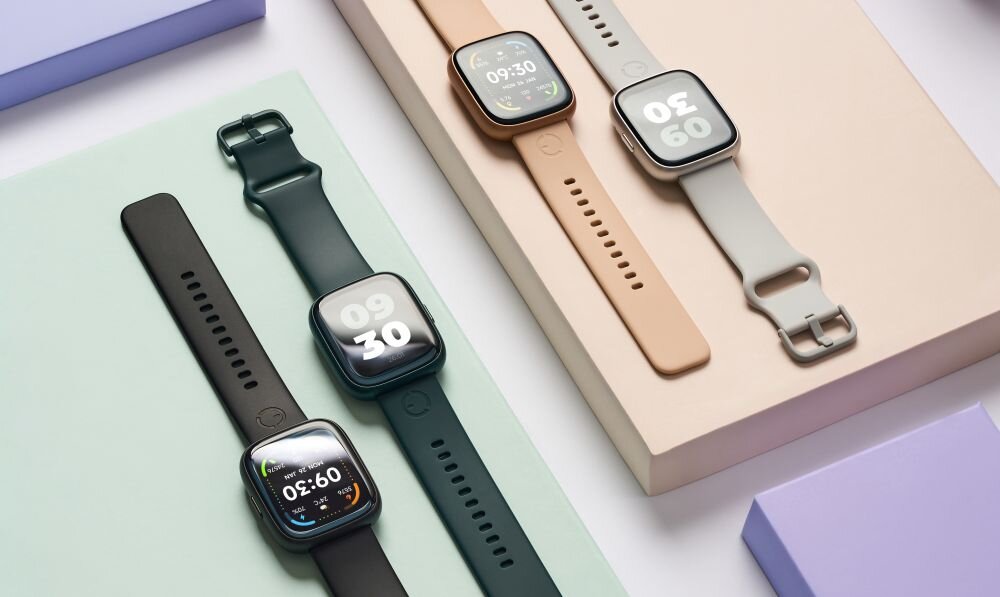 Smartwatch MAXCOM Ecowatch 6 kolorowe zegarki, smartwatche, kolory, styl, dodatek