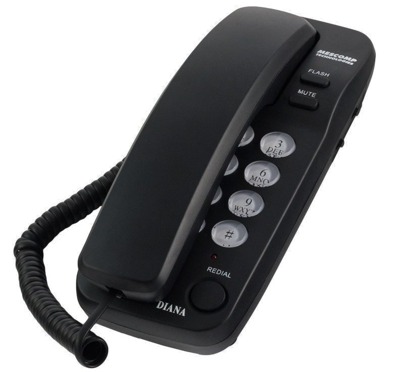 Telefon MESCOMP Diana MT-518 funkcje