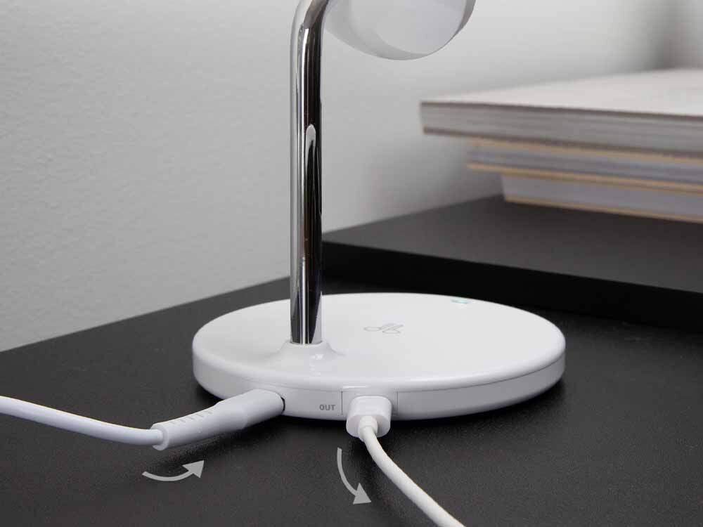 Ładowarka indukcyjna SBS MagSafe 2w1 Kompaktowy design z przyssawką dla stabilności na biurkach