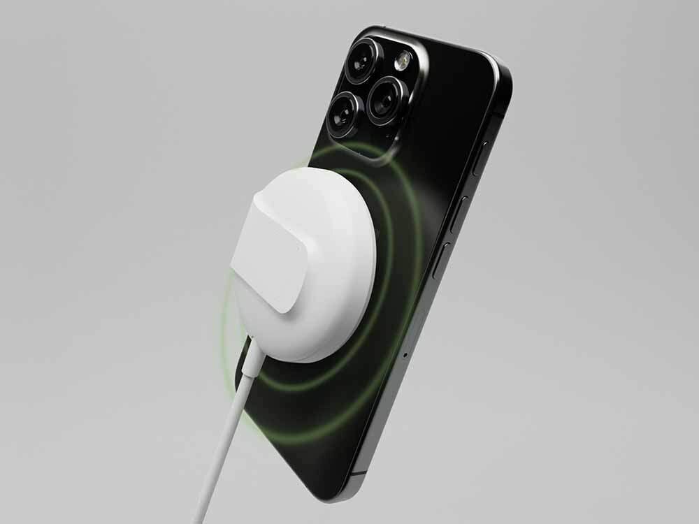 Ładowarka indukcyjna SBS Qi2 MagSafe Kompatybilny z MagSafe 15W i urządzeniami obsługującymi Qi