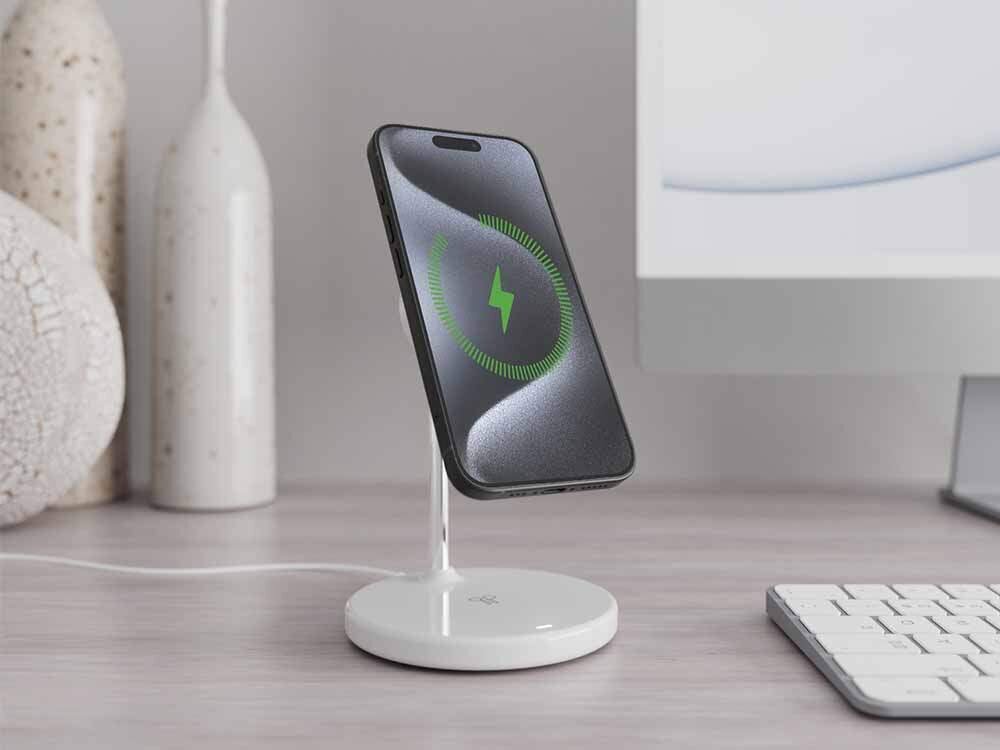 Ładowarka indukcyjna SBS Qi2 MagSafe 2w1 Pakiet zawiera kabel ładujący USB-C do USB-C