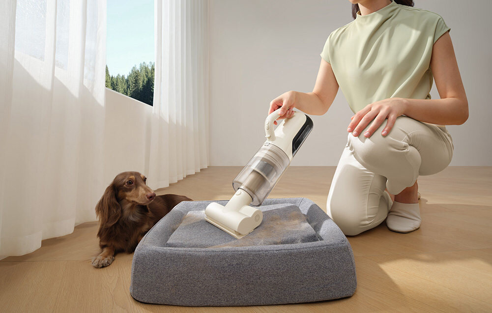 Bezprzewodowy odkurzacz pionowy mopujący MOVA K30 Mix Higieniczne użytkowanie  opcję automatycznego czyszczenia się podwójny system rotacyjny funkcja suszenia gorącym powietrzem wilgoć, bakterie i nieprzyjemne zapachy oddziela ciała stałe od cieczy