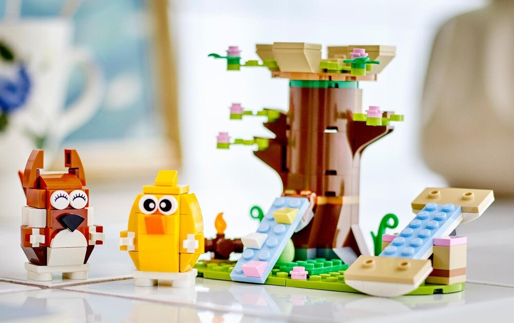 LEGO 40709 Wiosenny plac zabaw dla zwierzątek kv lifestyle początek opisu sekcja nagłówkowa