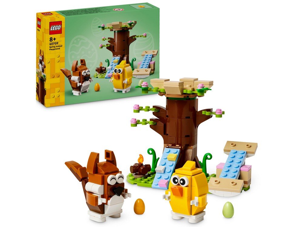 LEGO 40709 Wiosenny plac zabaw dla zwierzątek Zestaw