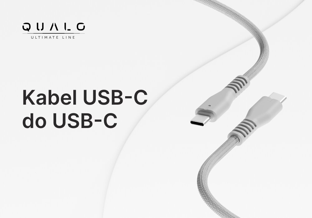 Kabel USB-C QUALO kv początek opisu