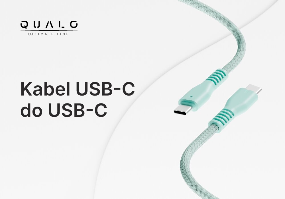 Kabel USB-C QUALO kv początek opisu