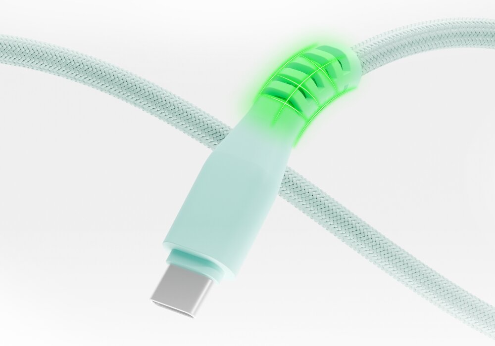 Kabel USB-C QUALO kadr na wtyczkę