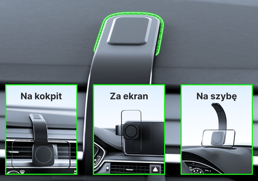 QUALO Ultimate płaskich powierzchni szybie desce rozdzielczej solidna taśma żelowa