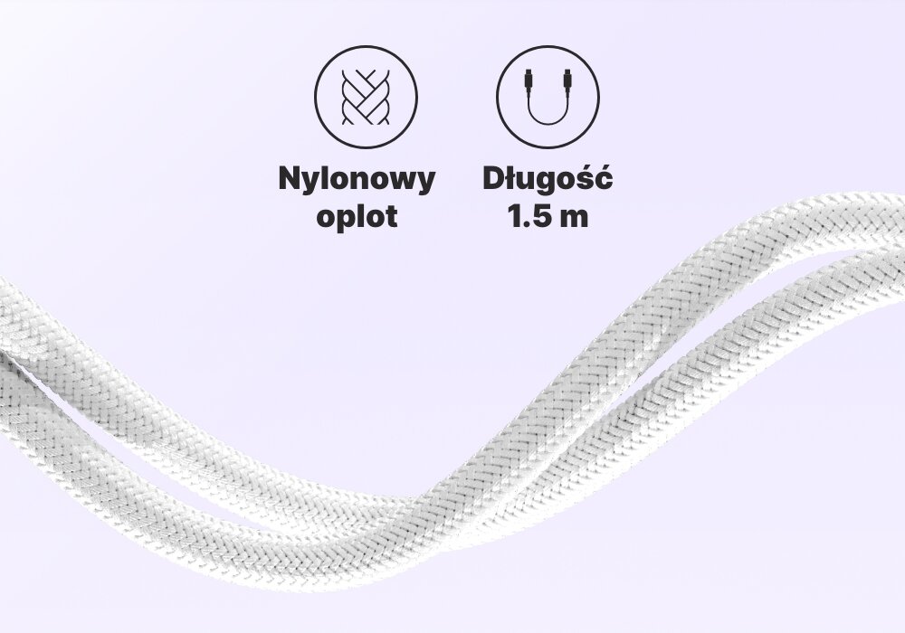 Kabel QUALO Transparent kadr na oplot