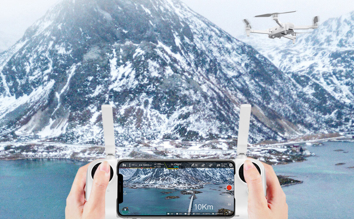 Dron FIMI X8 SE 2022 V2 Standard pilot kontrola sterowanie