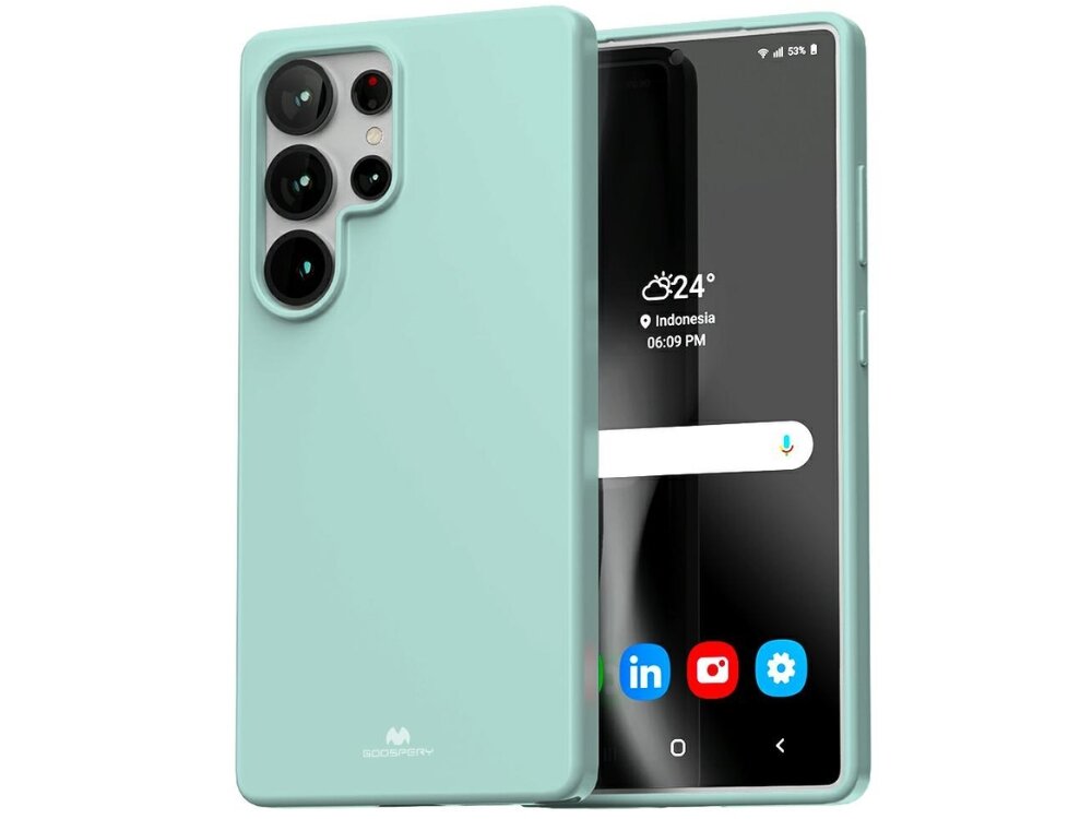 Etui MERCURY Soft
            etui z przodu i z tyłu elastyczne TPU zabezpieczenie matowa powierzchnia lekkość dopasowanie swobody dostęp