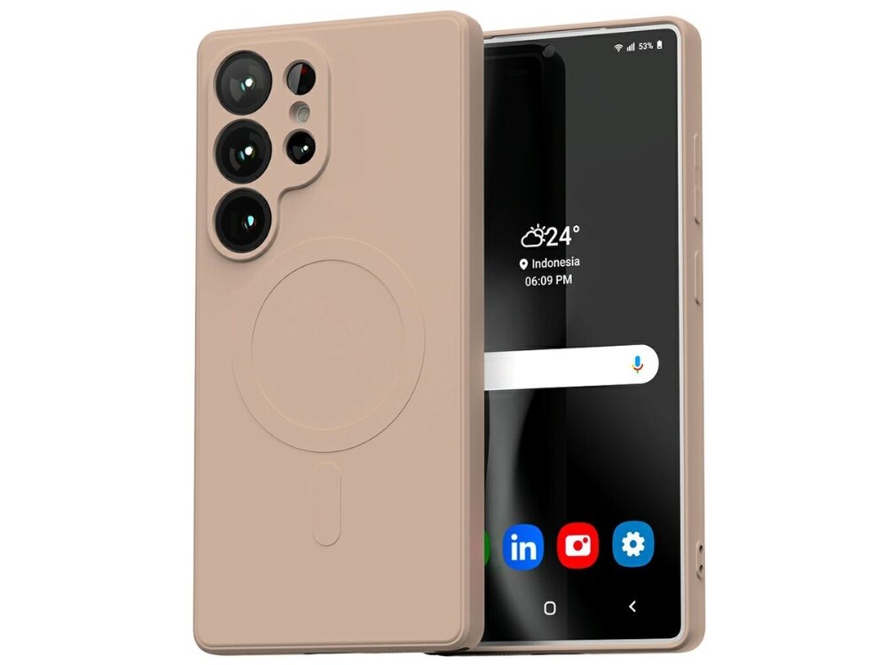 Etui MERCURY Semi-Silicone MagSafe
            etui z przodu i z tyłu silikon tpu przyleganie magsafe akcesoria