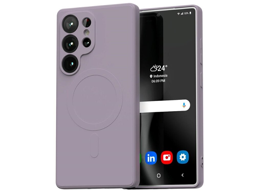 Etui MERCURY Semi-Silicone MagSafe
            etui z przodu i z tyłu silikon tpu przyleganie magsafe akcesoria