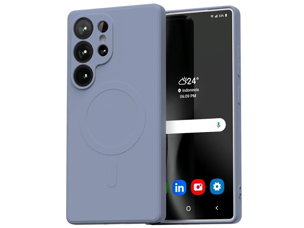 Etui MERCURY Semi-Silicone MagSafe
            etui z przodu i z tyłu silikon tpu przyleganie magsafe akcesoria