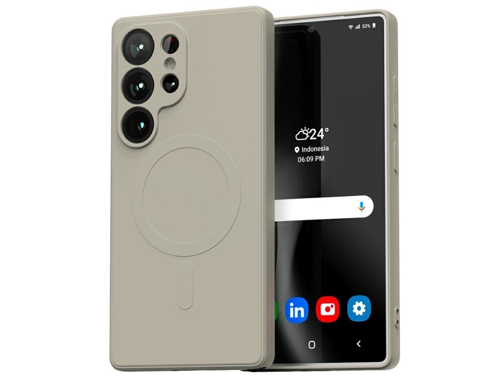 Etui MERCURY Semi-Silicone MagSafe
            etui z przodu i z tyłu silikon tpu przyleganie magsafe akcesoria