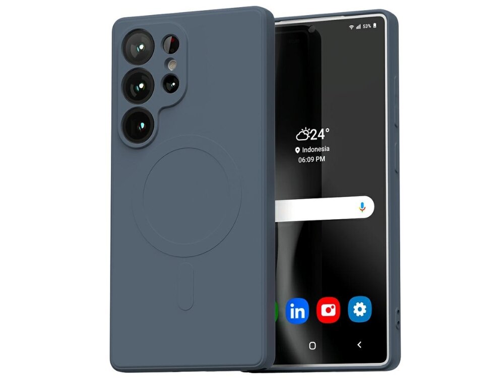 Etui MERCURY Semi-Silicone MagSafe
            etui z przodu i z tyłu silikon tpu przyleganie magsafe akcesoria