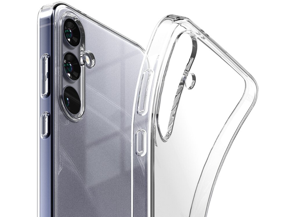 Etui MERCURY Jelly Clear
            etui na telefonie i bez telefonu wygląd przezroczysty materiał elastyczny TPU dopasowany ochrona smukła konstrukcja wycięcia