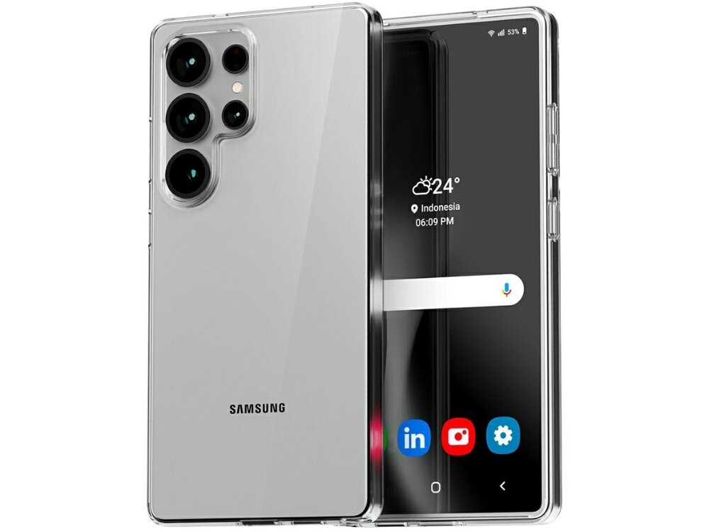 Etui MERCURY Jelly Clear
            etui z przodu i z tyłu case plecki pokrowiec transparentny przezroczysty