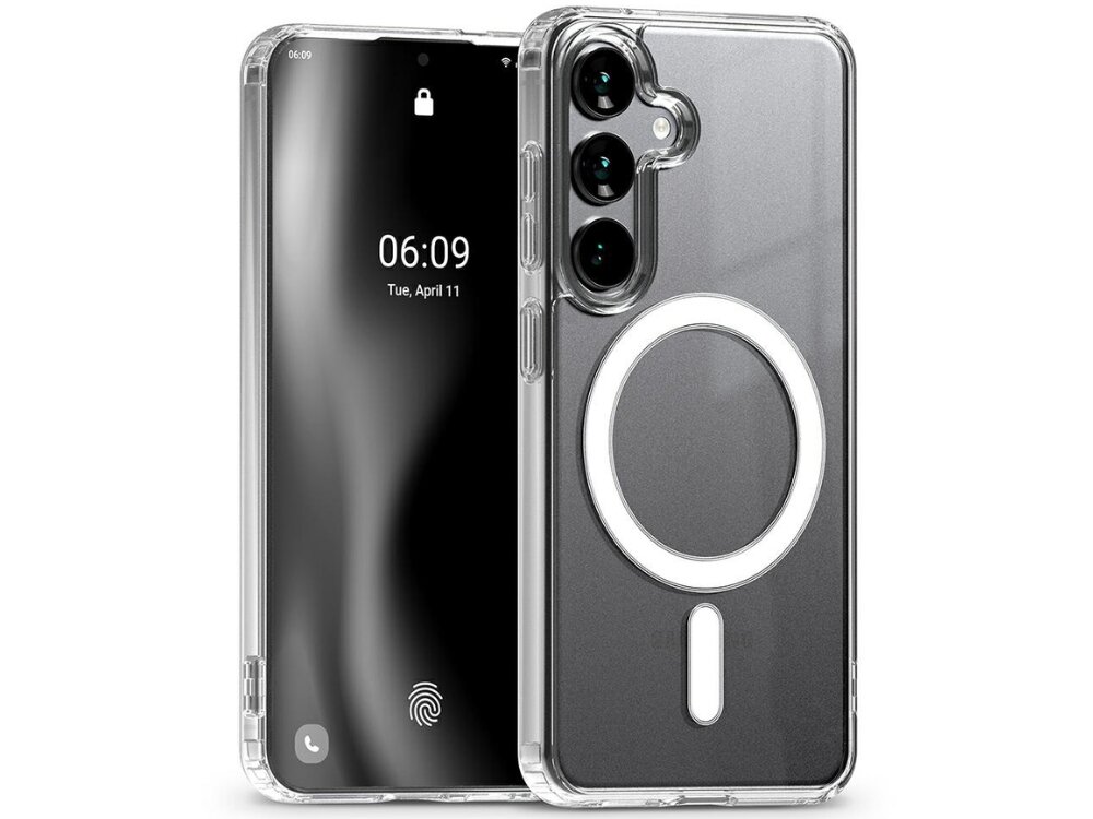 Etui MERCURY Jelhard MagSafe
            etui z przodu i z tyłu case plecki pokrowiec magsafe transparentny