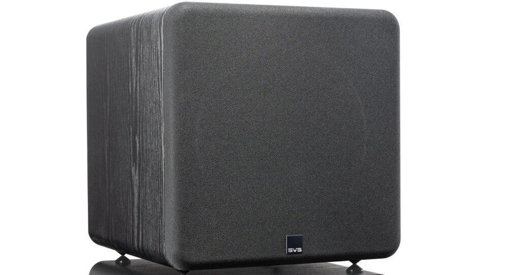 Subwoofer SVS SB-2000 Pro - Mocny dźwięk, szerokie pasmo przenoszenia od 19 Hz do 240 Hz, Subwoofer z maskownicą po skosie