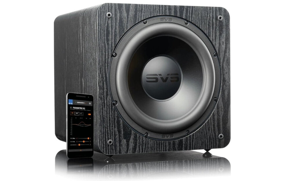 Subwoofer SVS SB-2000 Pro - Inteligentna kontrola, Android, iOS, Subwoofer pod tyłu