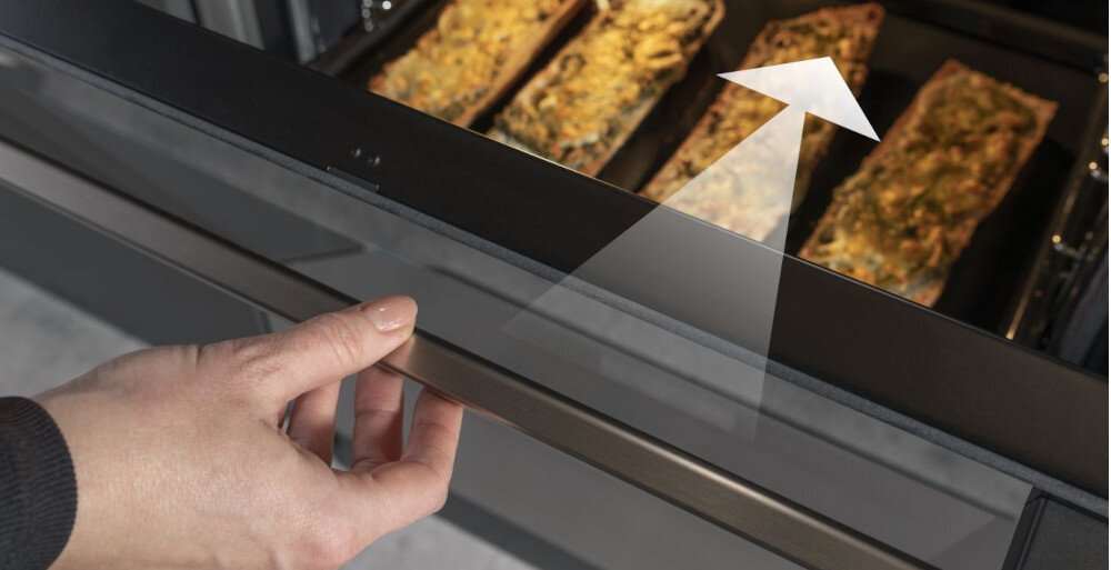 KUCHNIA HISENSE HKS5C71XF ciche zamykanie bez hałasu delikatnie płynnie drzwizki komfort