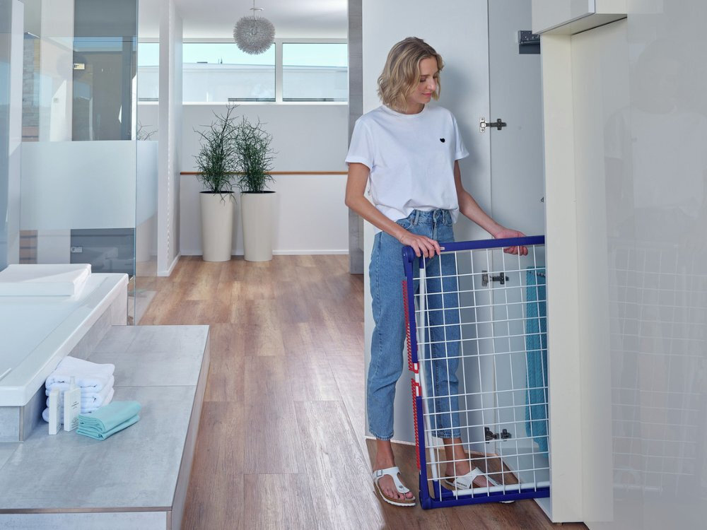 Suszarka na pranie LEIFHEIT Pegasus 200 Stabilność podczas suszenia Solidna konstrukcja  bezpiecznie na miejscu