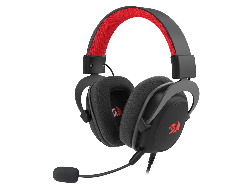 Słuchawki REDRAGON Zeus Lite H510-LT design komfort lekkość dźwięk jakość wrażenia słuchowe ergonomia lekkość sport aktywność podróże czas pracy działanie akumulator