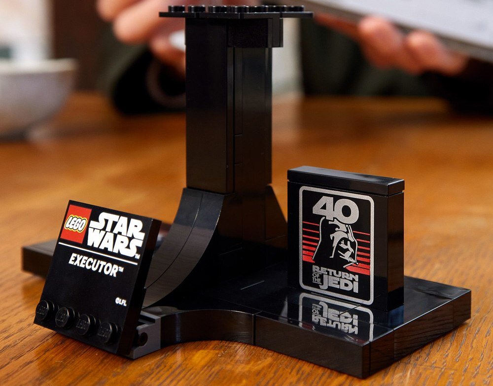 LEGO 75356 Star Wars Gwiezdny superniszczyciel typu Executor tabliczka
