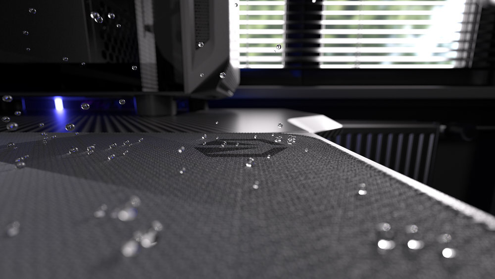 ENDORFY Crystal Odporna na zawilgocenie ENDORFY Crystal Krople wody czy pot z dłoni