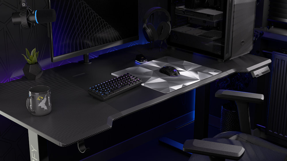 ENDORFY Crystal Obszycie wzmacnia krawędzie Precyzyjne wykonanie wzorem nadruku strukturą kryształu