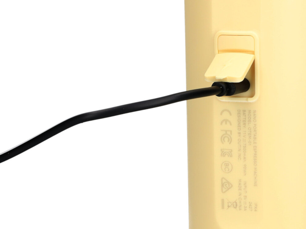 Ekspres BUYDEEM OTEM-01 Żółty Mobilność wygoda uniwersalne ładowanie lekka poręczna konstrukcja