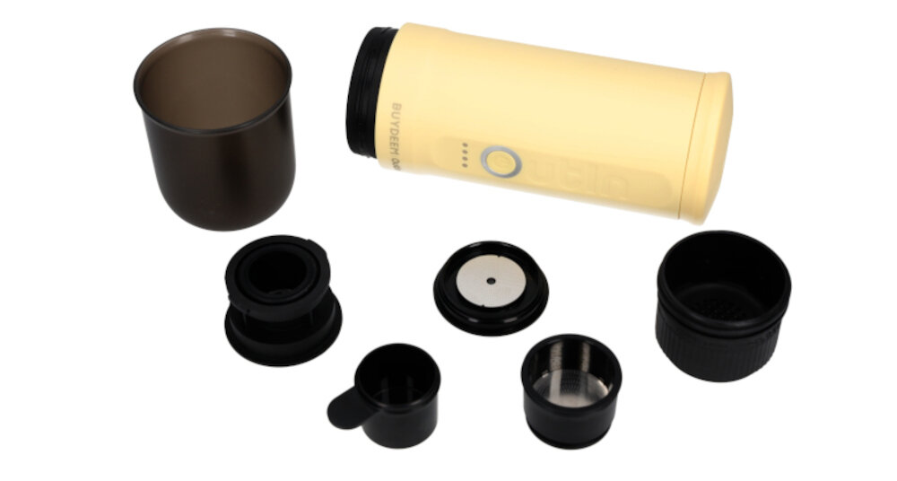 Ekspres BUYDEEM OTEM-01 Żółty łatwość czyszczenia odcień kolor kolorystyka Łatwość demontażu części higieniczne użytkowanie