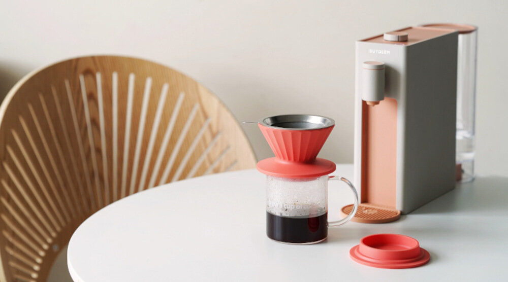 Zaparzacz BUYDEEM CD1024-VO (350 ml) Silikonowy filtr elastyczny trwały ochrona ułatwienie czyszczenie