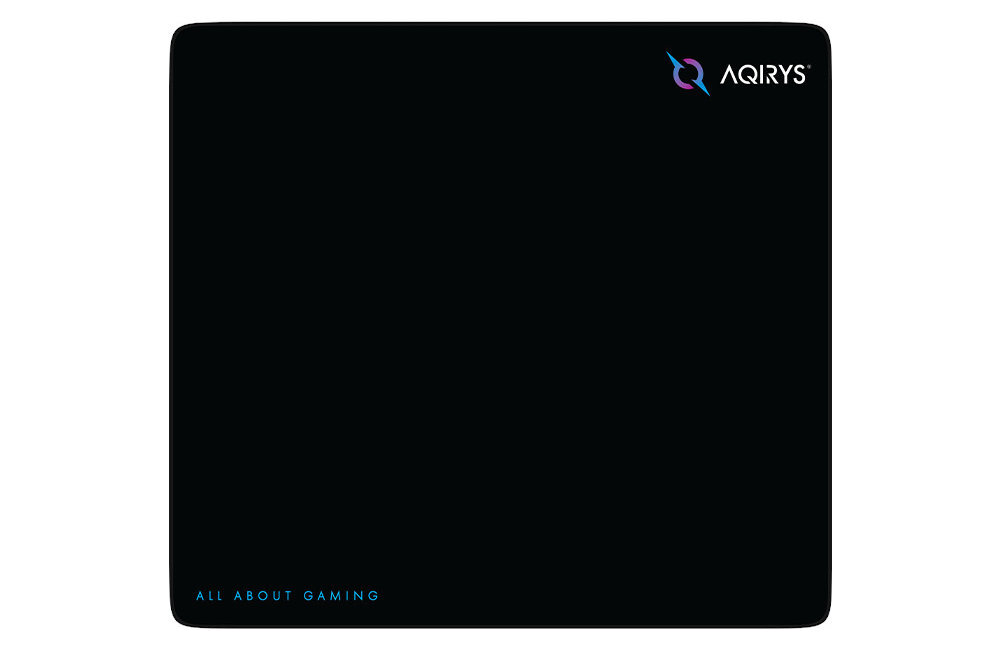 Podkładka AQIRYS Singularity AQIRYS Singularity Powierzchnia z mikrofibry czujnika optycznego lub laserowego jednolita faktura - podkładka od góry na białym tle