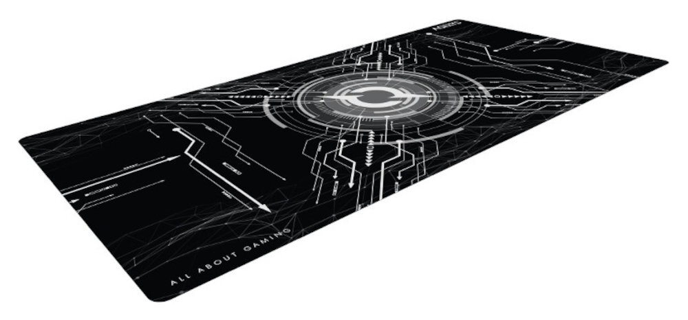 Podkładka AQIRYS Gruis AQIRYS Gruis wzmocniona na krawędziach odporność na zużycie Estetyczne obszycie - zbliżenie na krawędzie podkładki na białym tle