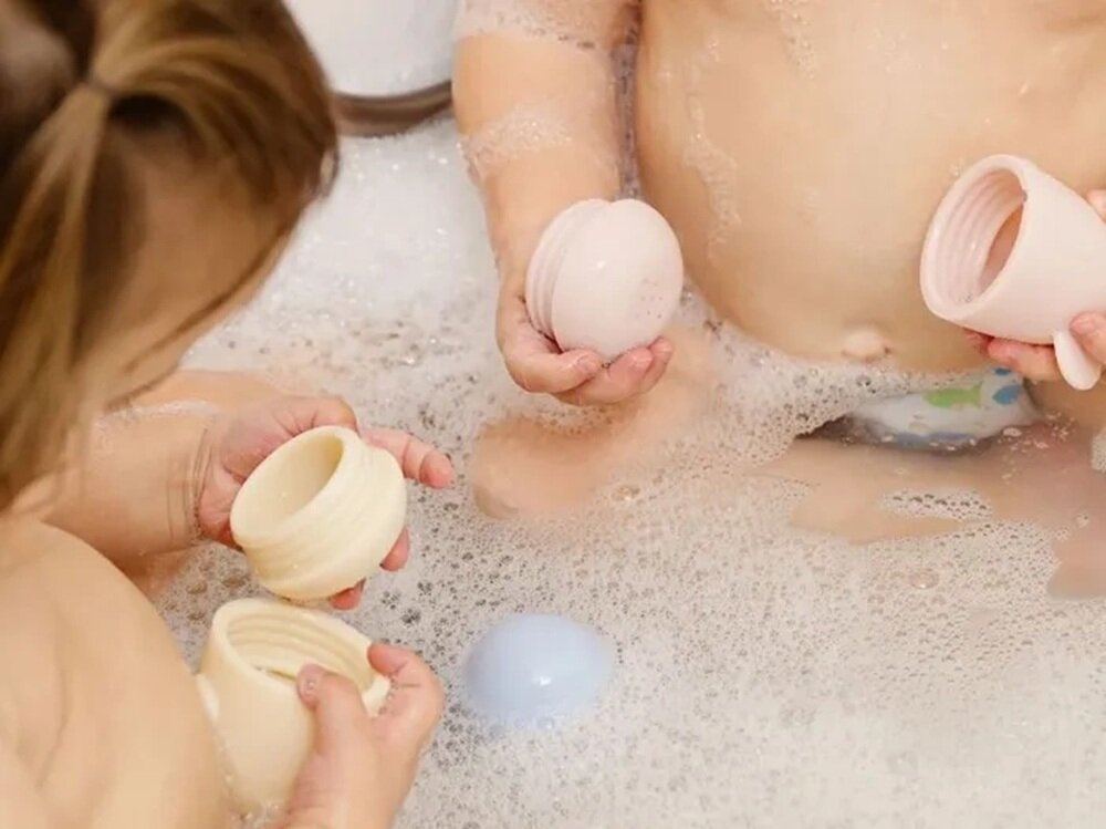 Zestaw zabawek z termometrem ALECTO BT-5 5 sztuk wsparcie rozwoju sensorycznego, budowanie świadomości przestrzennej, rozwój zręczności