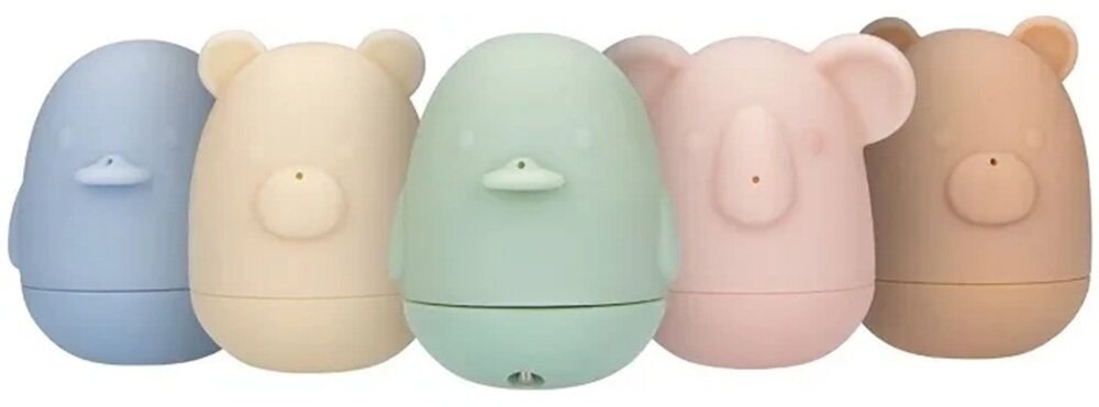 Zestaw zabawek z termometrem ALECTO BT-5 5 sztuk zachęta do zabawy, przyjemniejsza codzienna rutyna, więcej radości z kąpieli