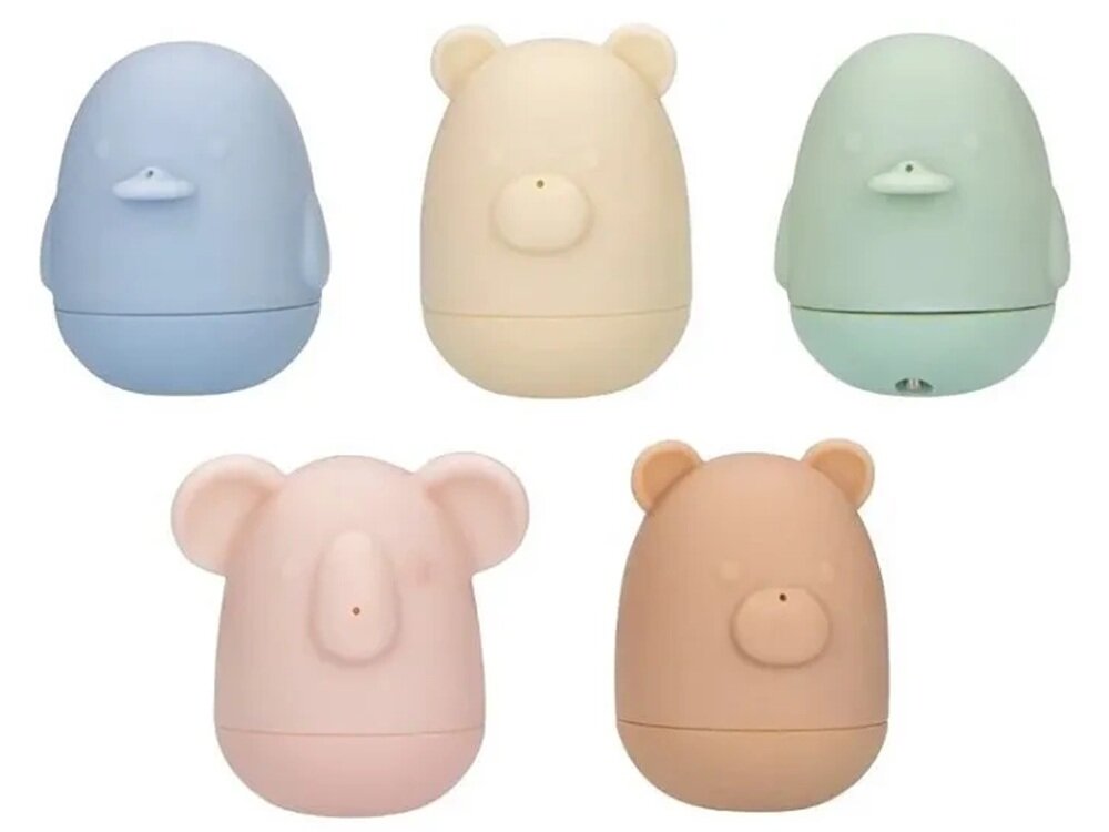 Zestaw zabawek z termometrem ALECTO BT-5 5 sztuk wsparcie opieki, przestrzeń do zabawy i odkrywania, wygodna codzienna pielęgnacja