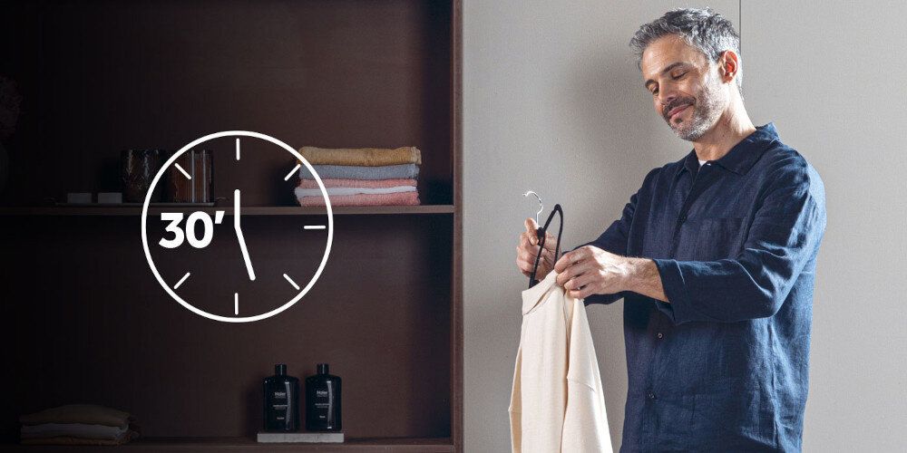 SUSZARKA HAIER HD90-A3979NU1-S szybkie suszenie krótki czas 30 minut