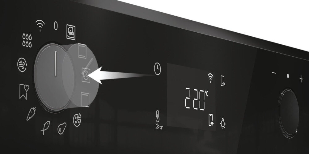 PIEKARNIK HAIER H6 ID2P3B3EHTB panel chowane pokrętła łatwe czyszczenie