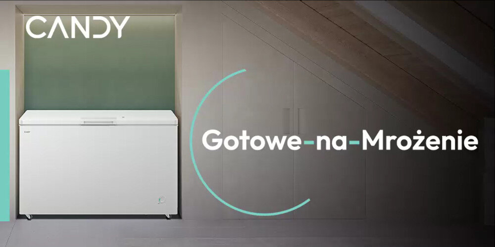 ZAMRAŻARKA CANDY CNCHQ2S420EW wizualizacja